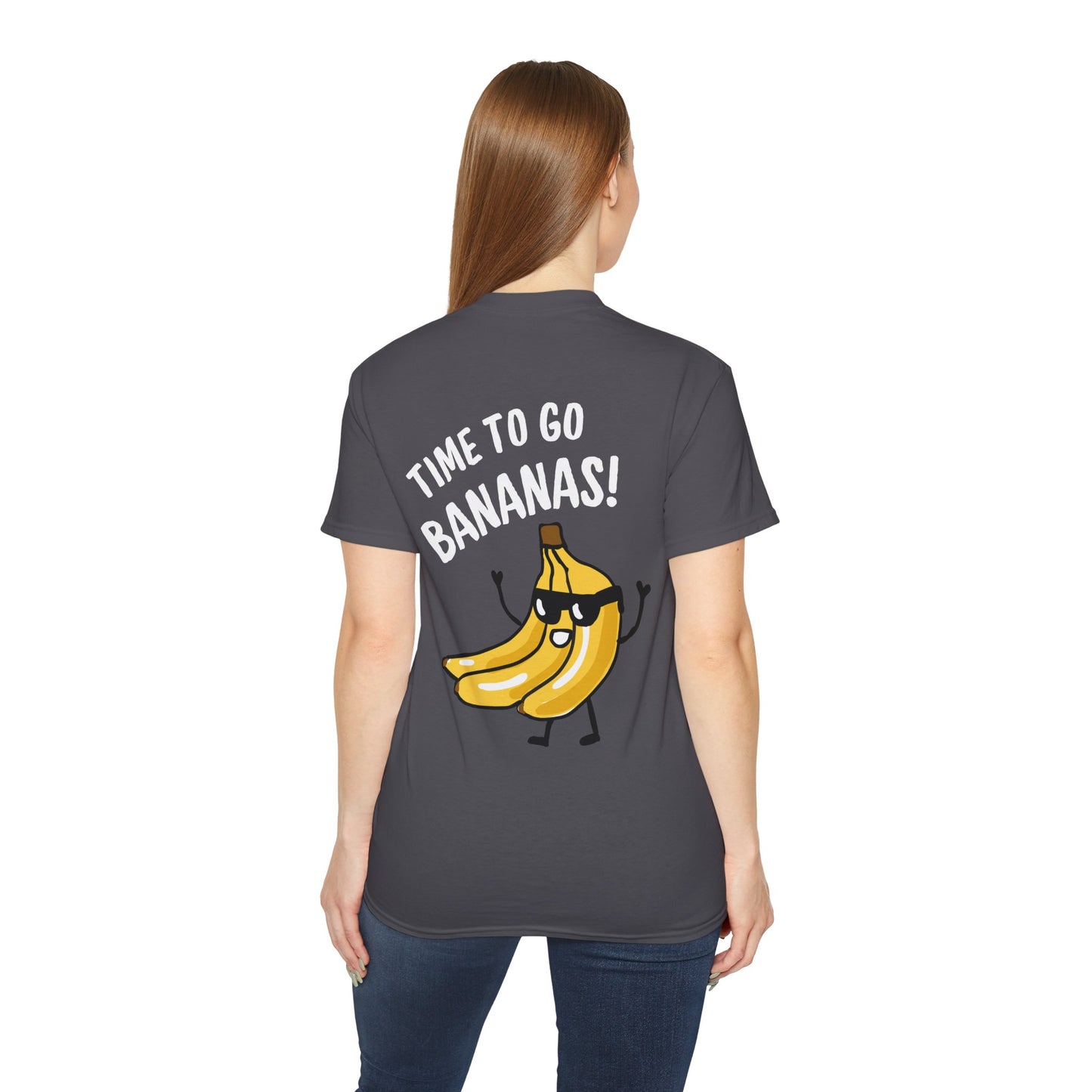 Fun Banana Graphic Tee - Time to go Bananas!