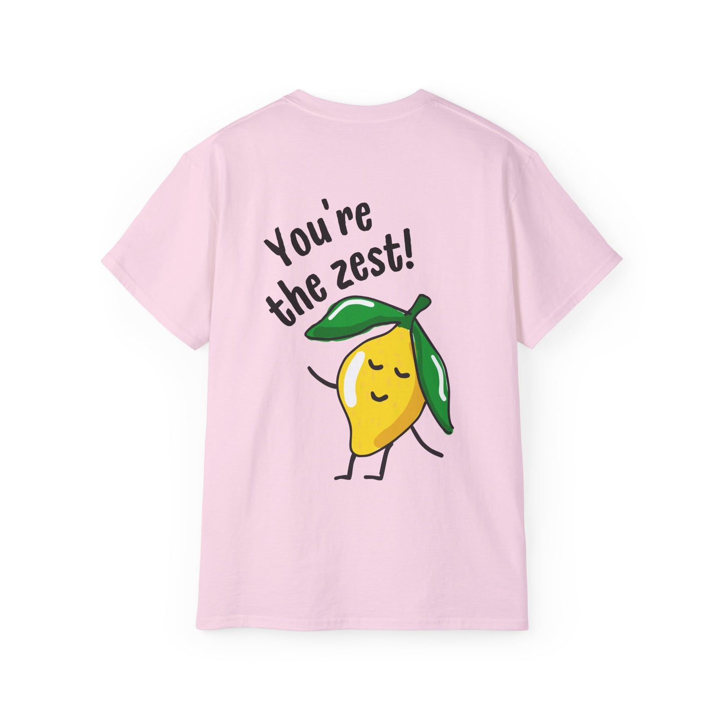 Fun Lemon Graphic Tee - You're the Zest!