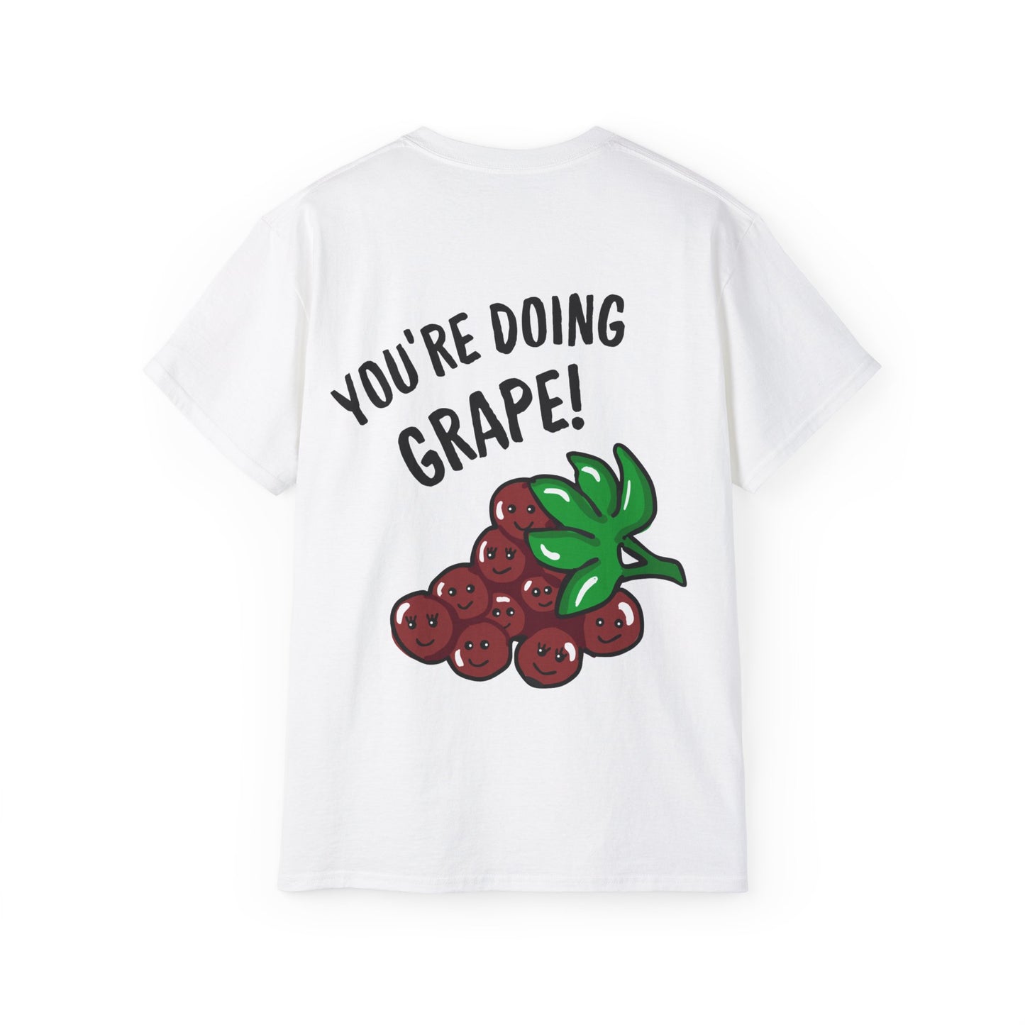 Fun Grape Graphic Tee - You're Doing Grape!