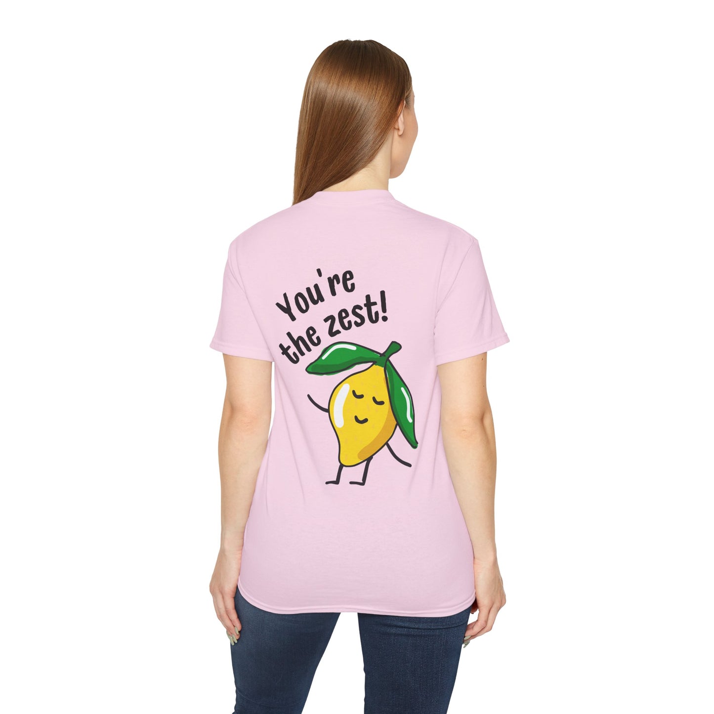 Fun Lemon Graphic Tee - You're the Zest!