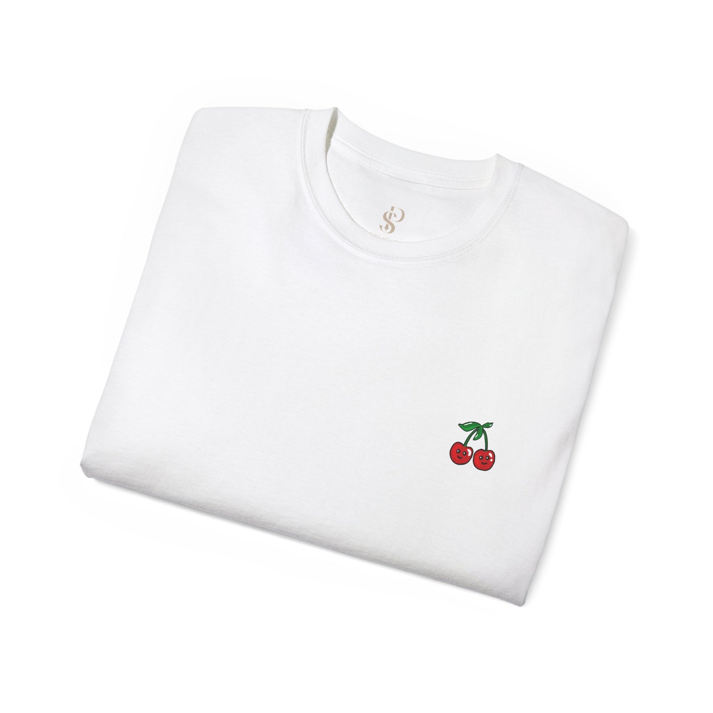 Fun Cherry Graphic Tee - I Love you Cherry Much!