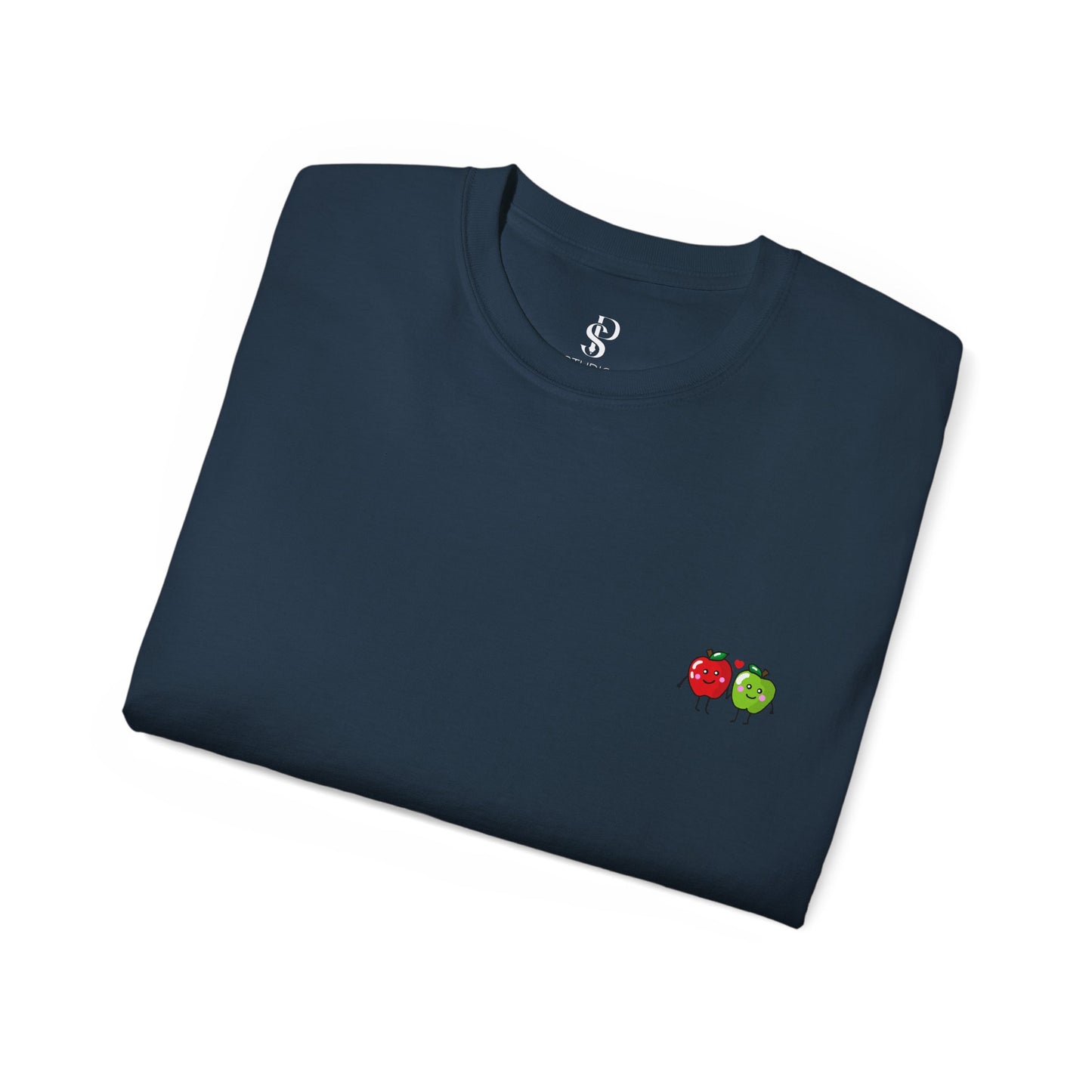 Fun Apple Graphic Tee - Apple-y ever after!