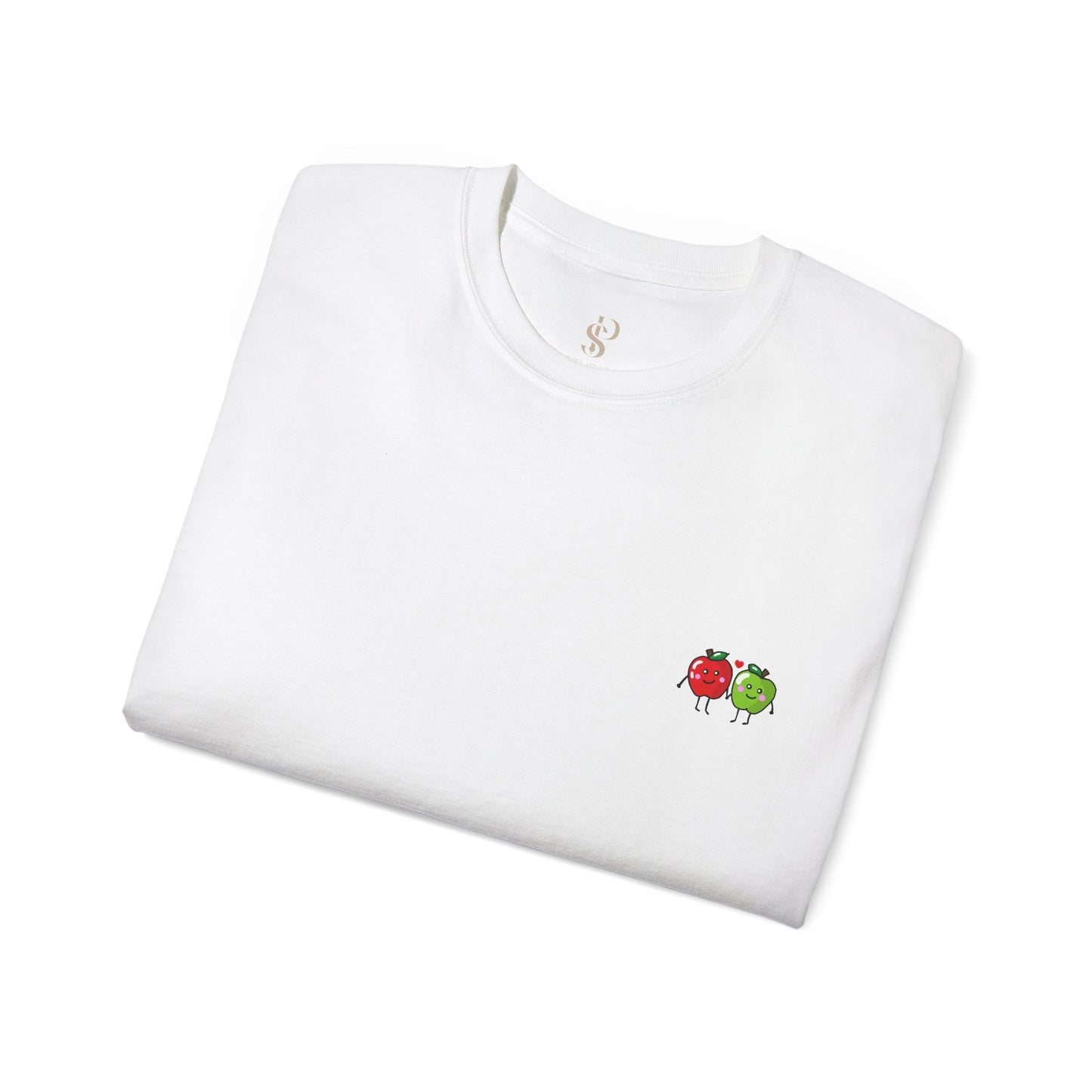 Fun Apple Graphic Tee - Apple-y ever after!