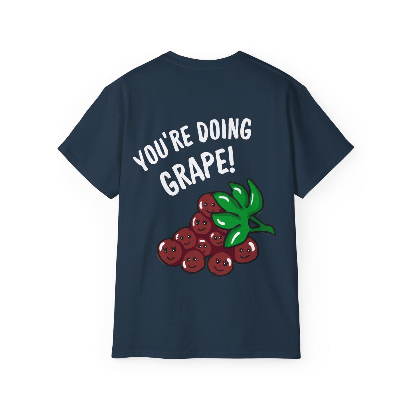 Fun Grape Graphic Tee - You're Doing Grape!