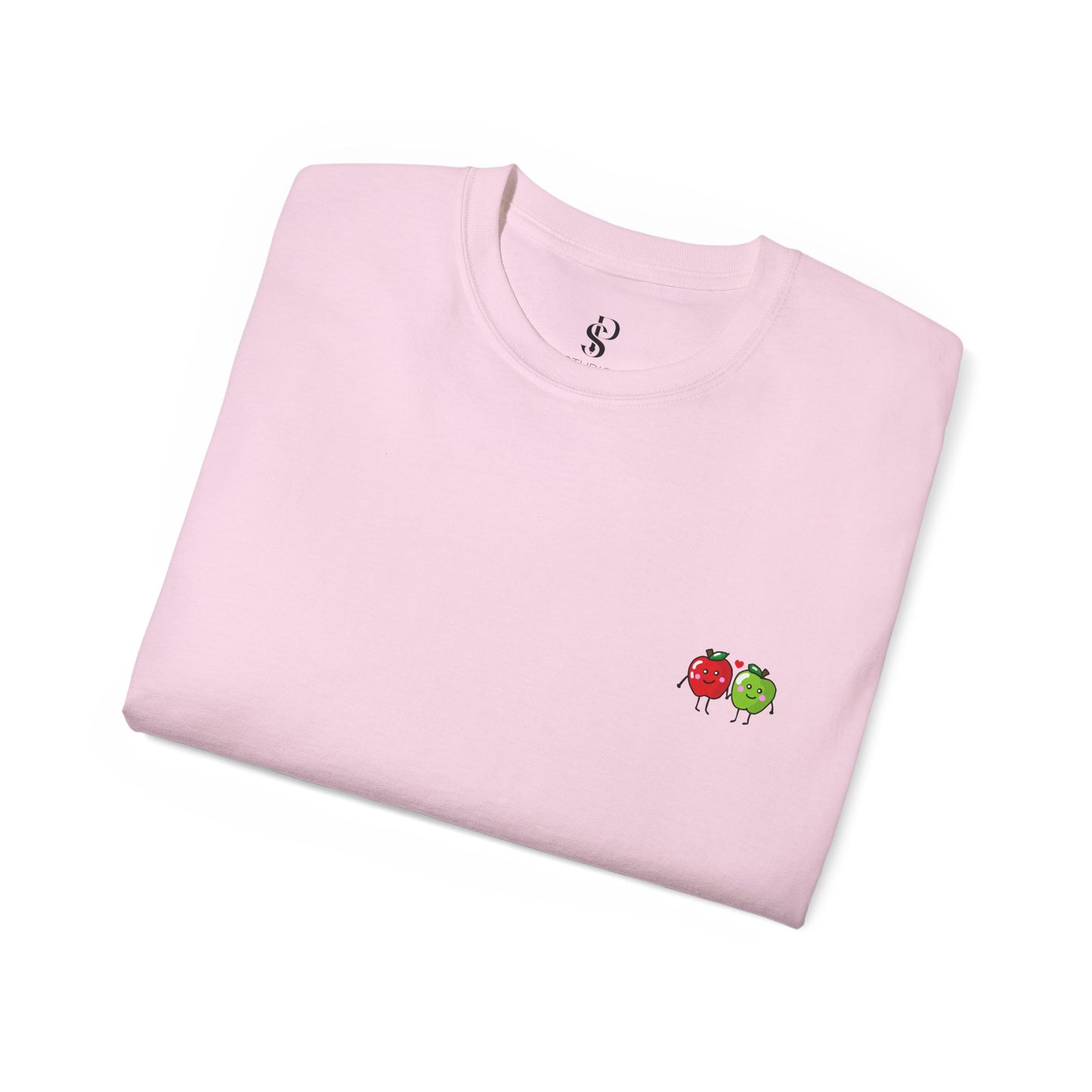Fun Apple Graphic Tee - Apple-y ever after!