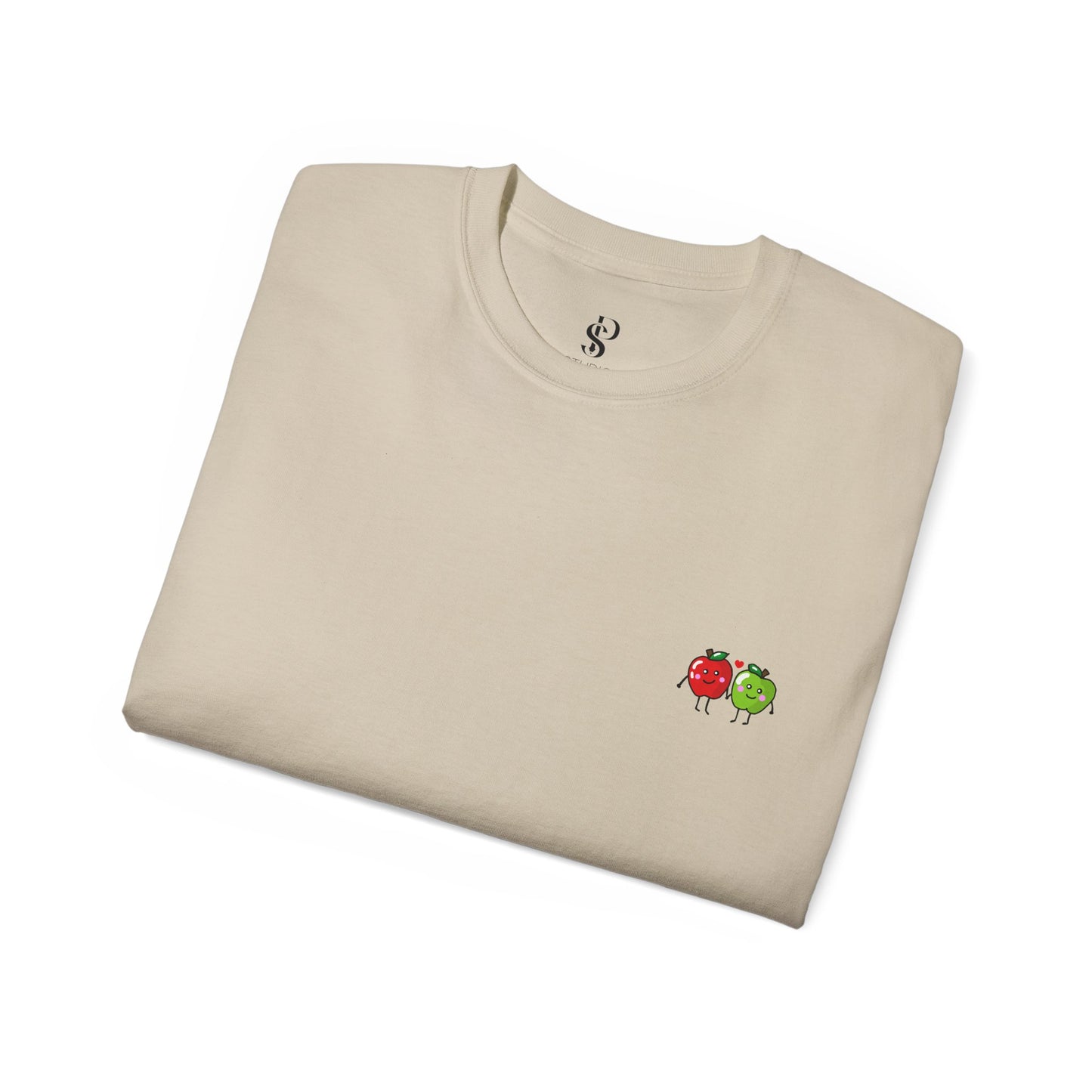 Fun Apple Graphic Tee - Apple-y ever after!
