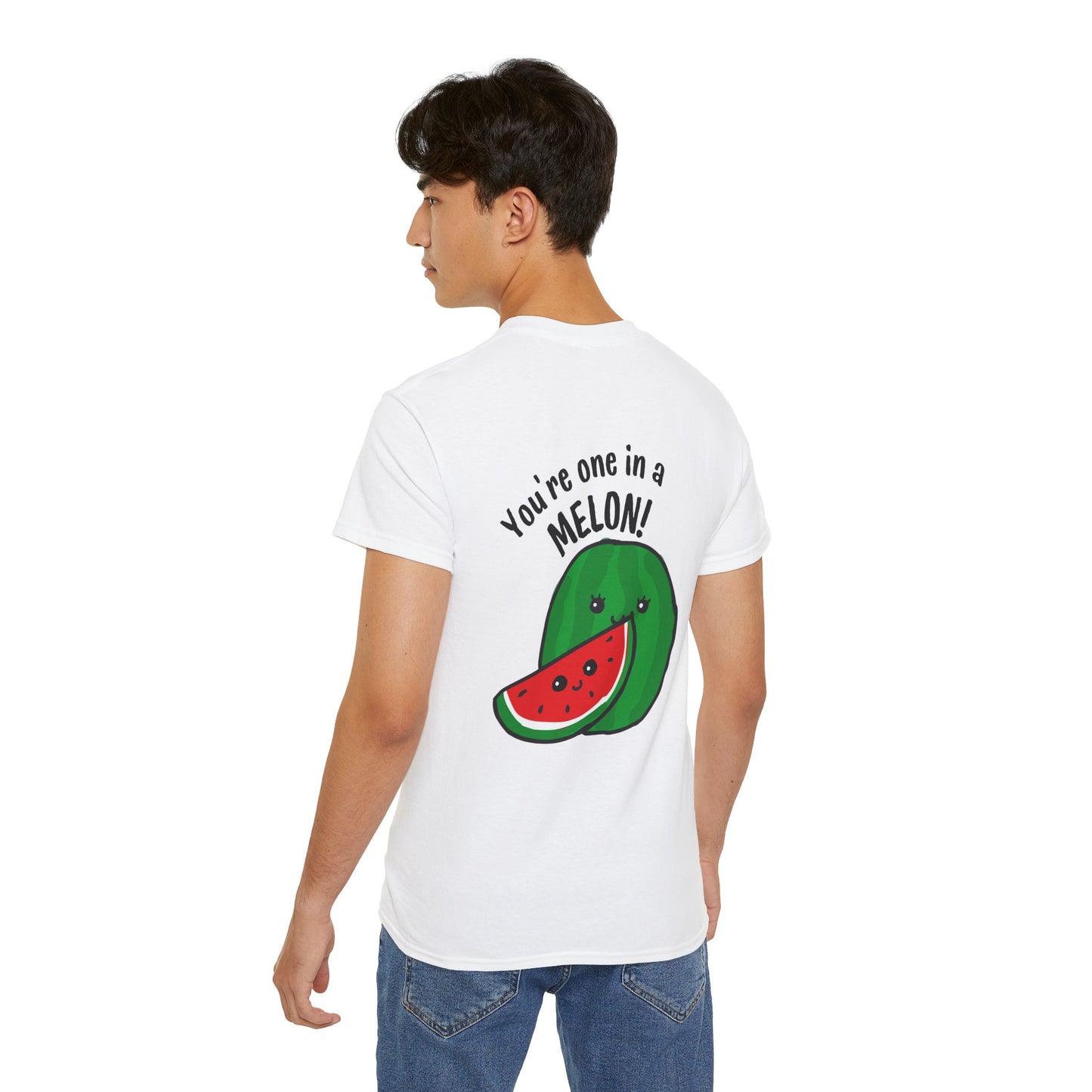 Fun Watermelon Graphic Tee - You're One in a Melon!