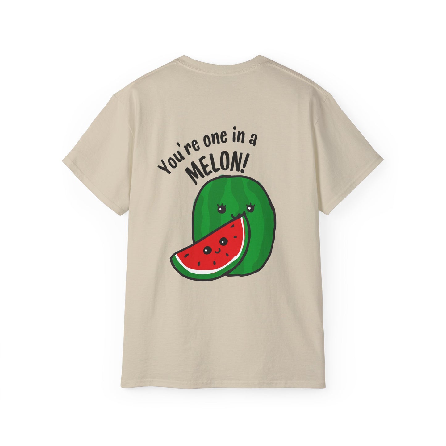 Fun Watermelon Graphic Tee - You're One in a Melon!