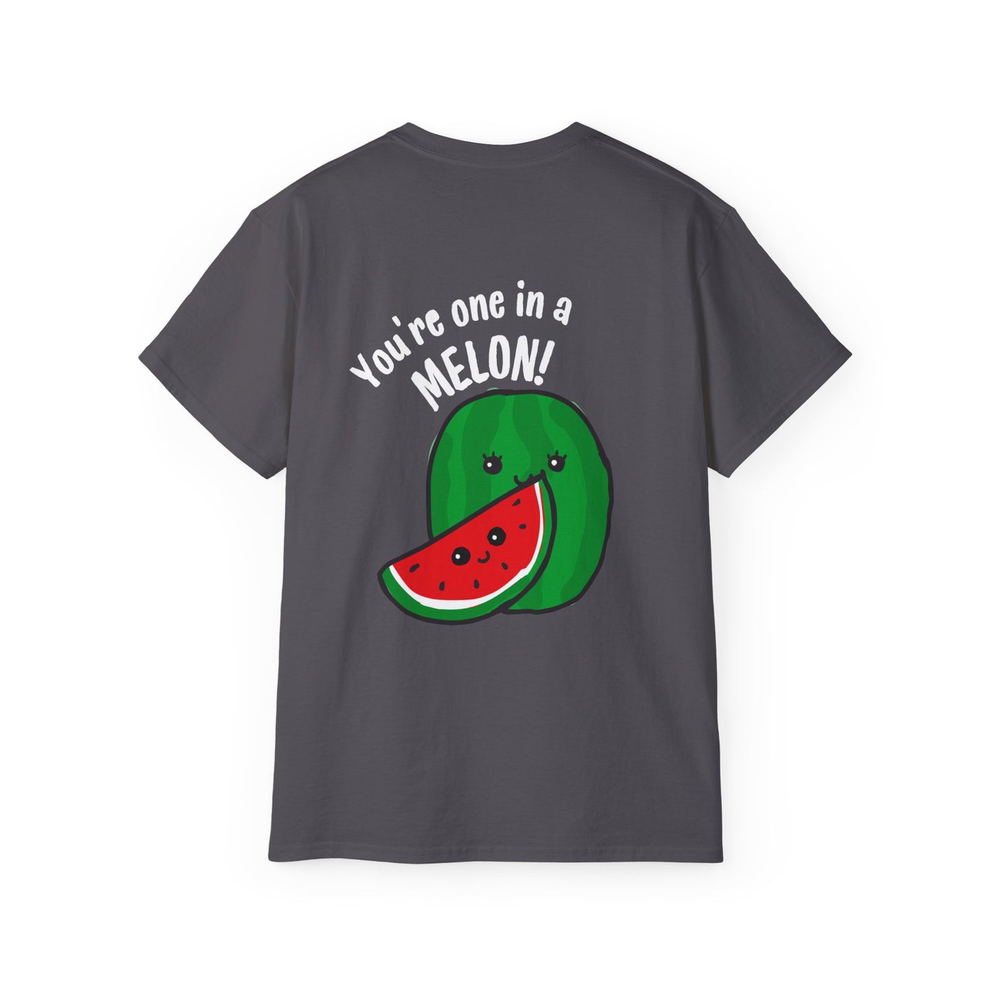 Fun Watermelon Graphic Tee - You're One in a Melon!