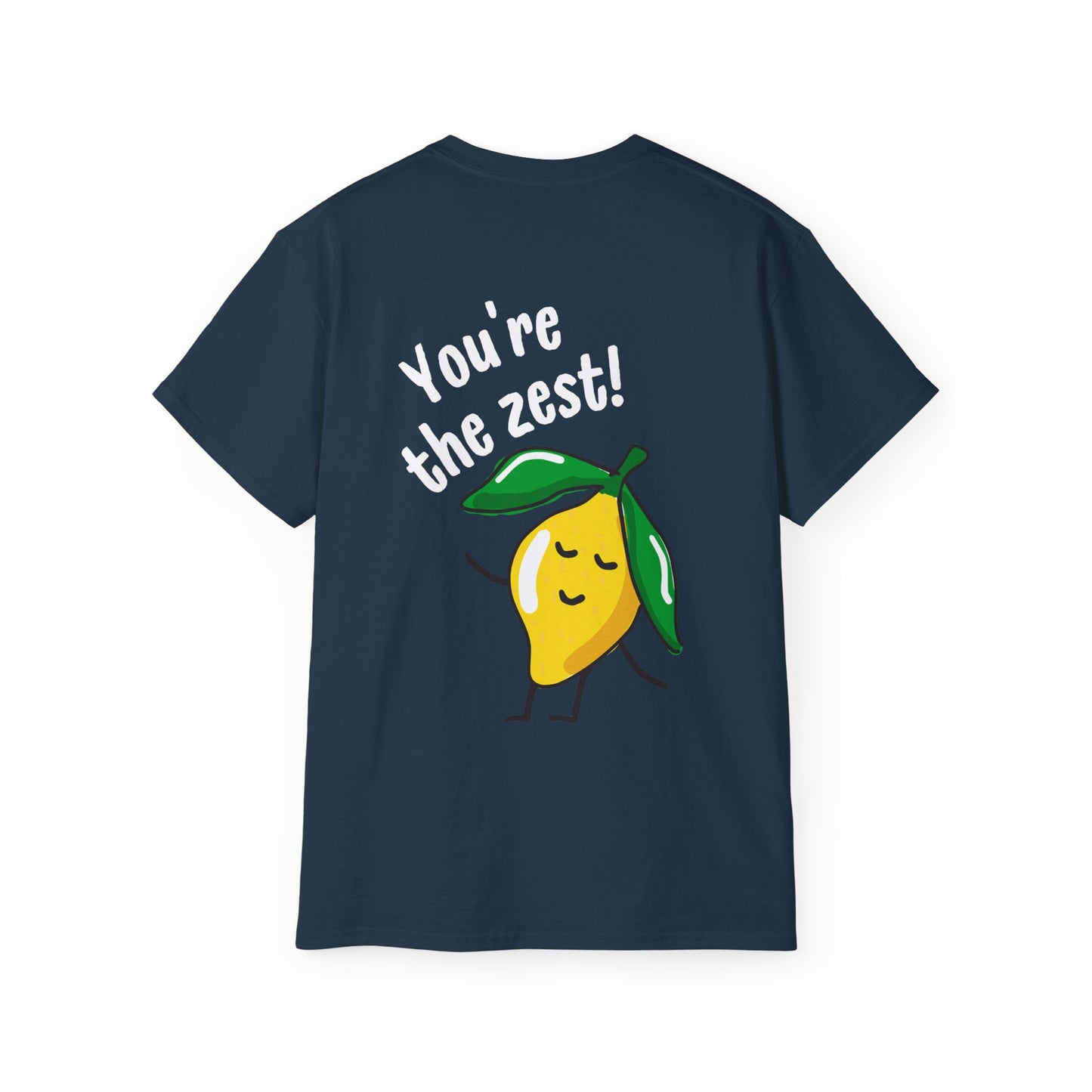 Fun Lemon Graphic Tee - You're the Zest!