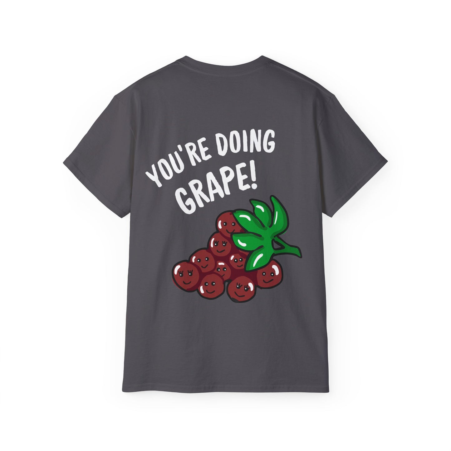 Fun Grape Graphic Tee - You're Doing Grape!