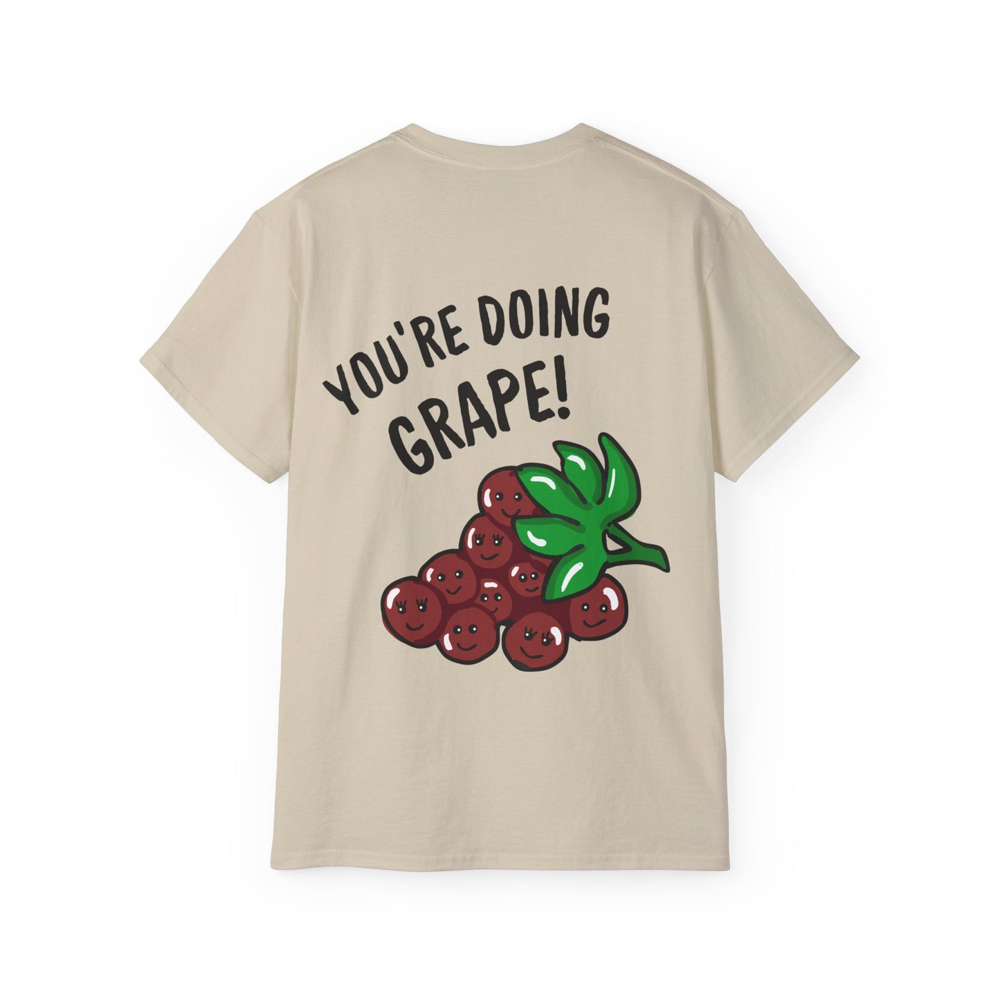 Fun Grape Graphic Tee - You're Doing Grape!