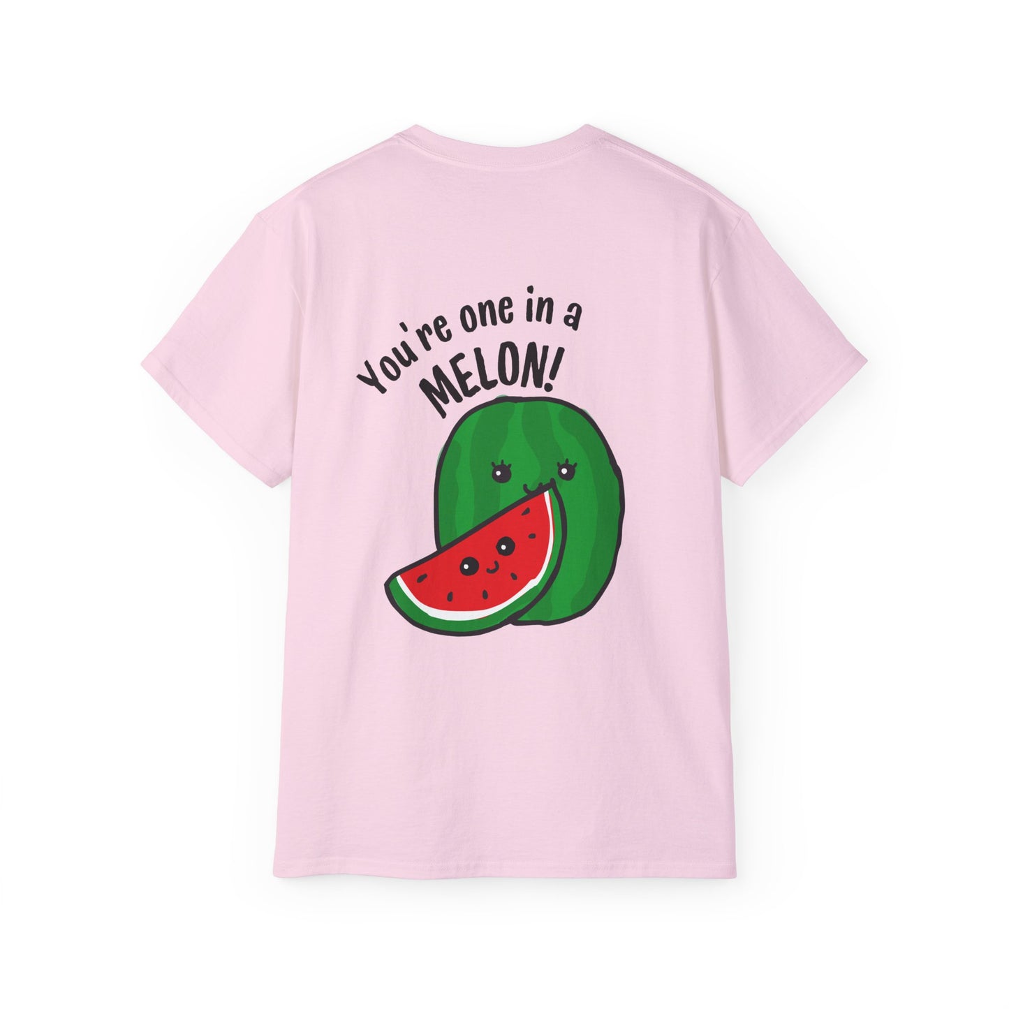Fun Watermelon Graphic Tee - You're One in a Melon!