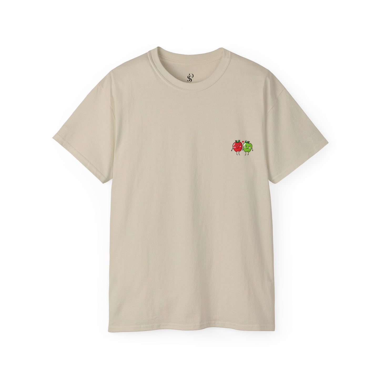 Fun Apple Graphic Tee - Apple-y ever after!