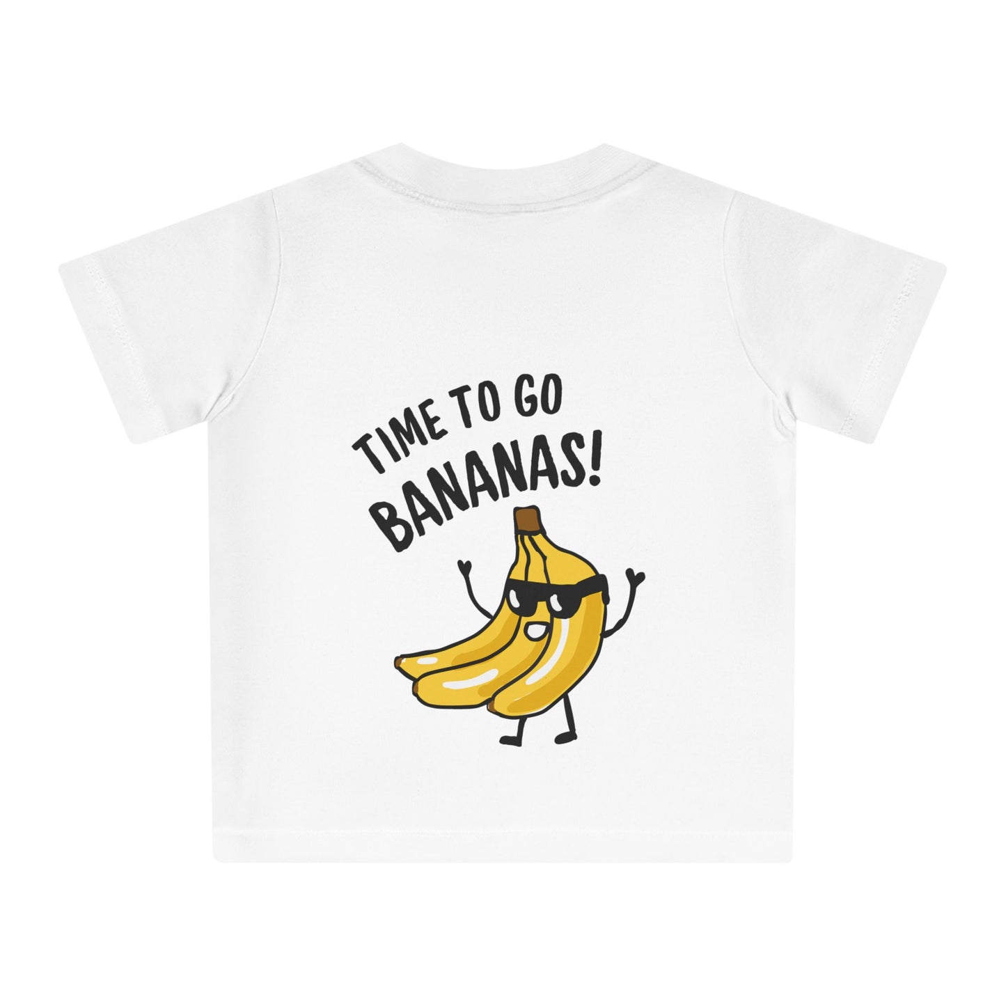 Cute Baby T-Shirt - Time to go Bananas!