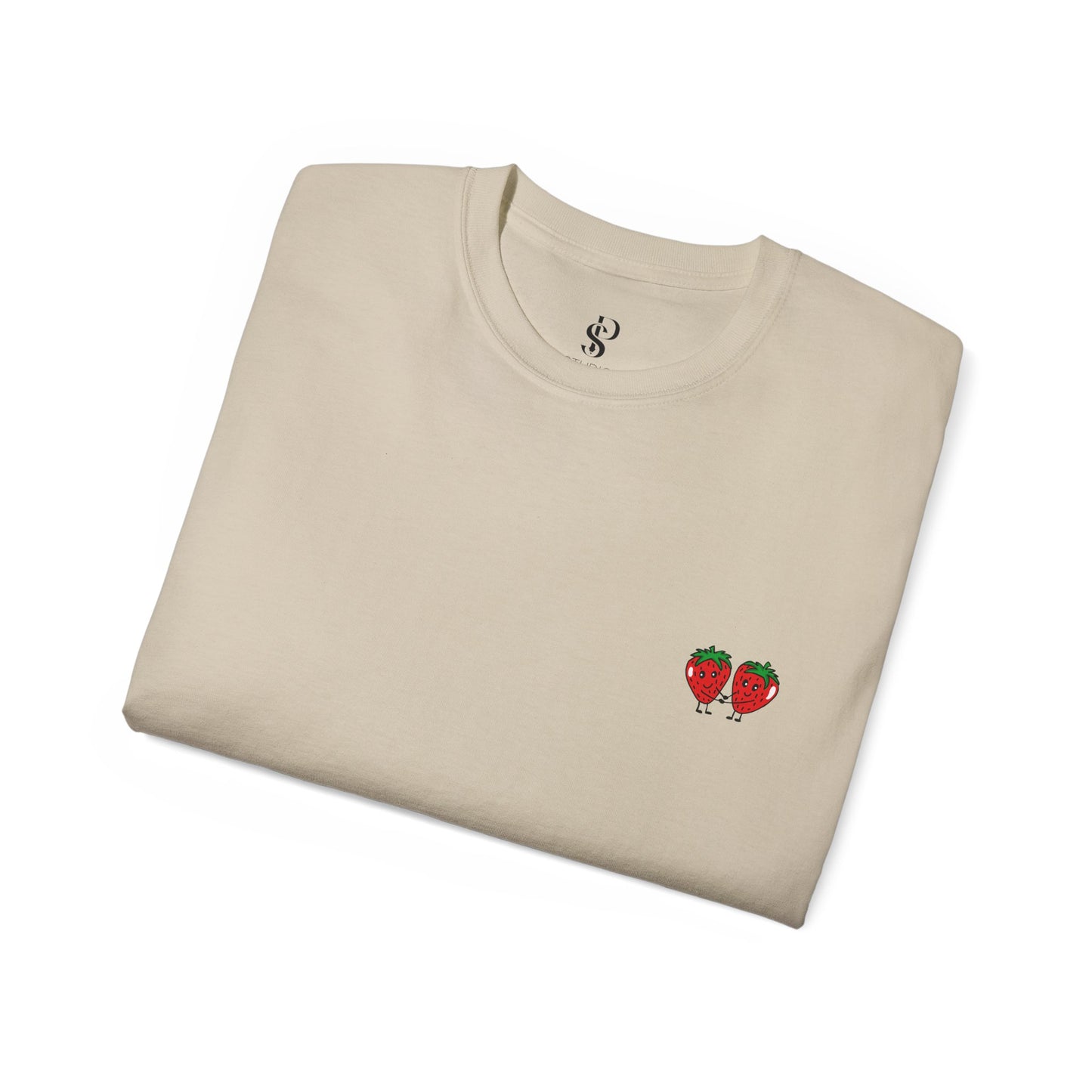 Fun Strawberry Graphic Tee - You're the Straw to my Berry!