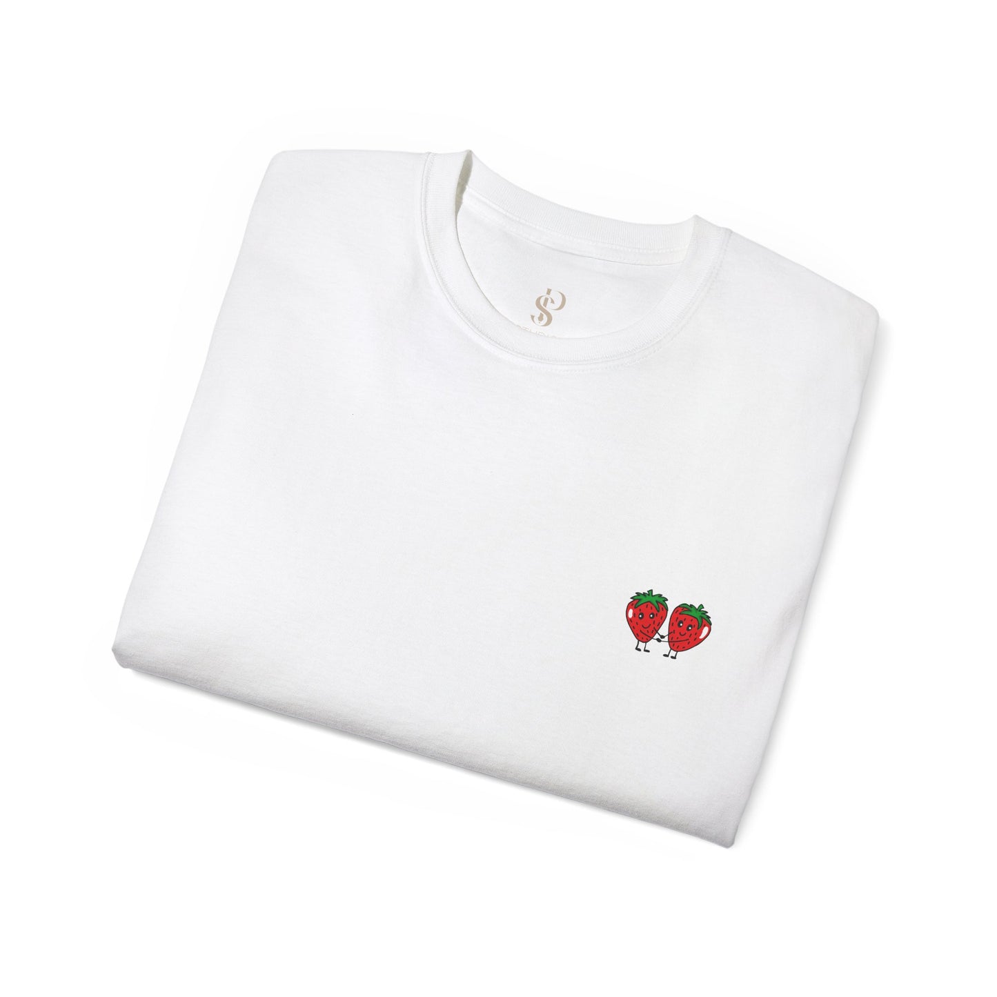 Fun Strawberry Graphic Tee - You're the Straw to my Berry!