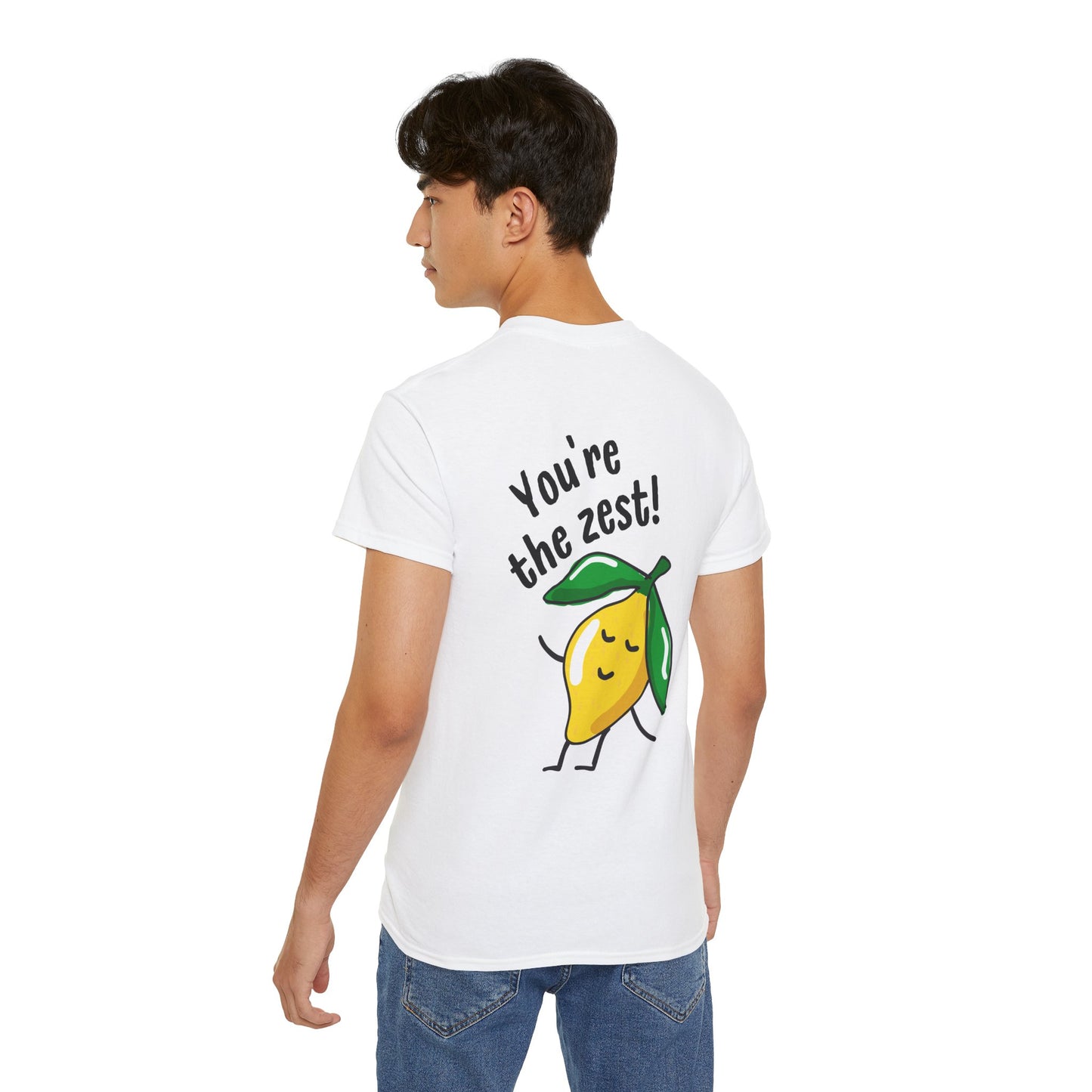 Fun Lemon Graphic Tee - You're the Zest!