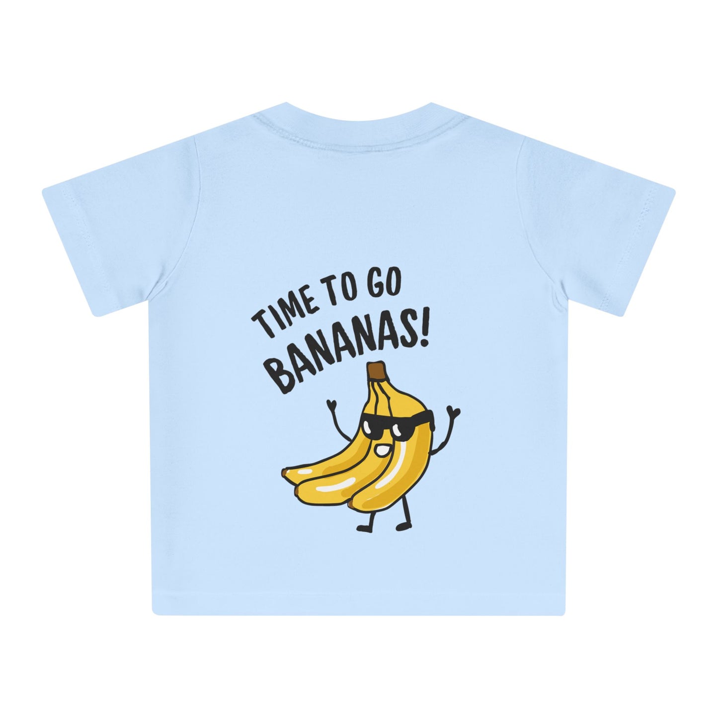 Cute Baby T-Shirt - Time to go Bananas!