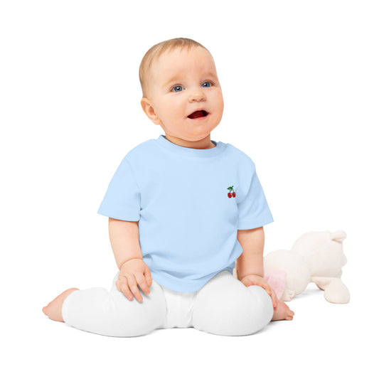 Cute Baby T-Shirt - I love you Cherry much!