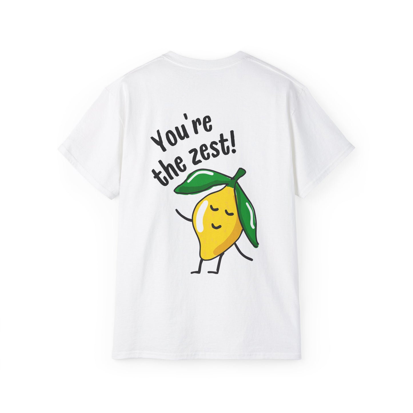 Fun Lemon Graphic Tee - You're the Zest!