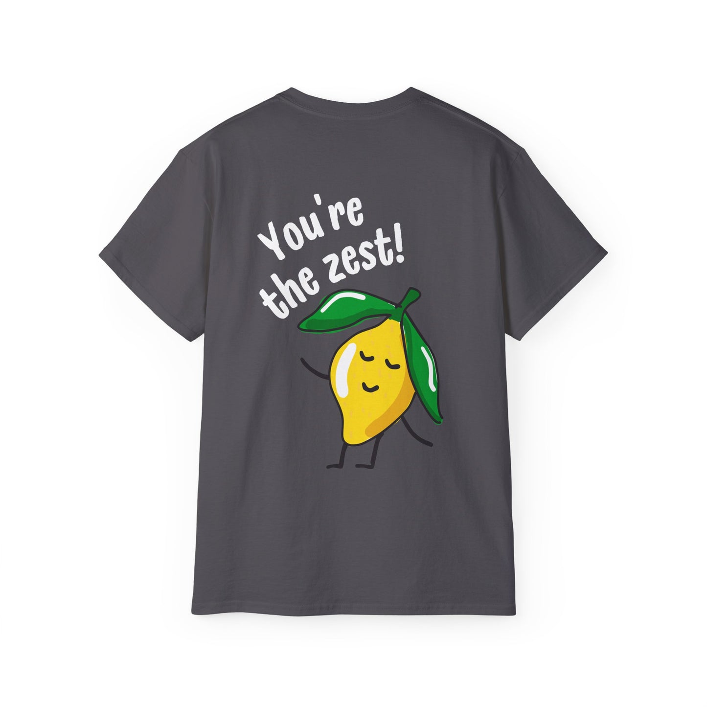 Fun Lemon Graphic Tee - You're the Zest!