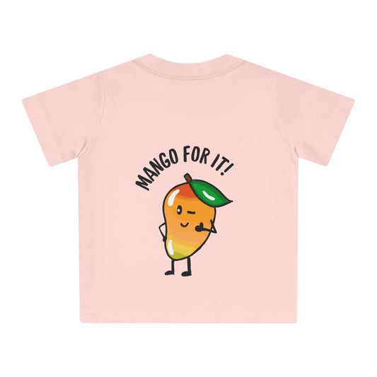 Cute Baby T-Shirt - ManGO for it!