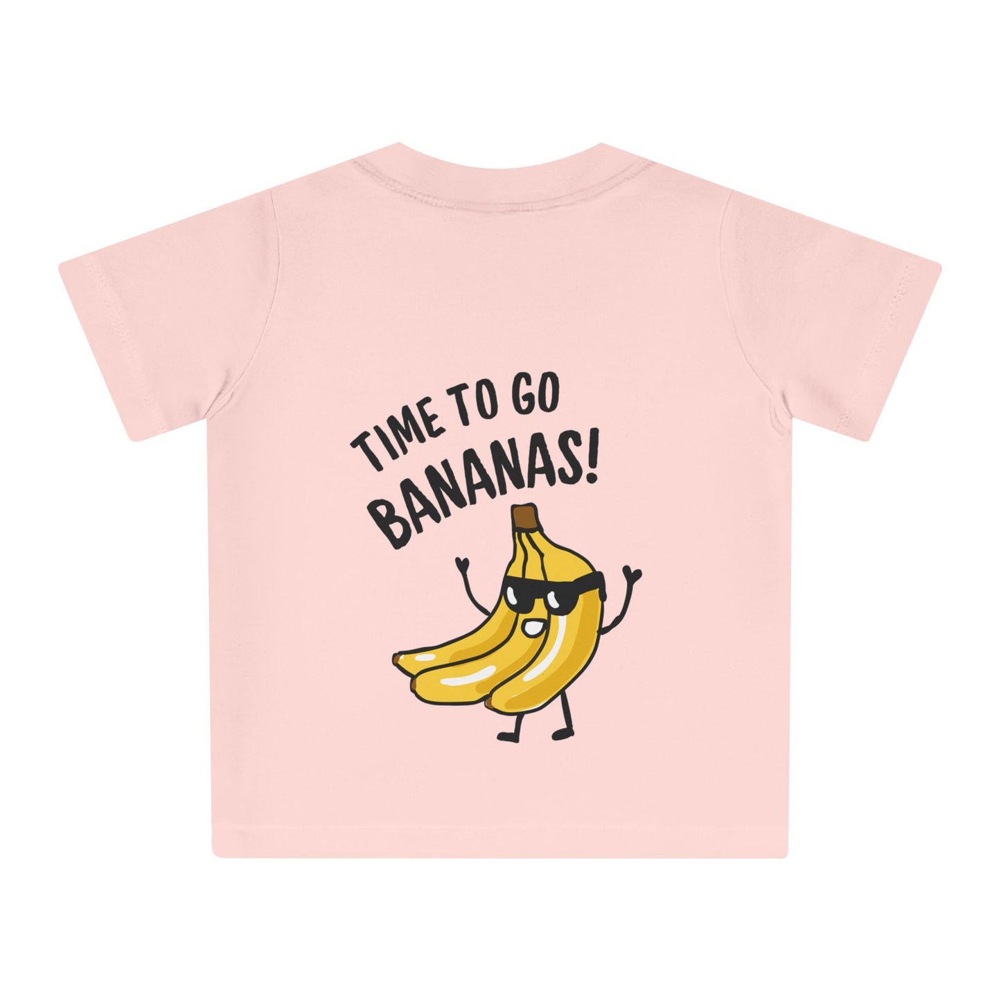 Cute Baby T-Shirt - Time to go Bananas!