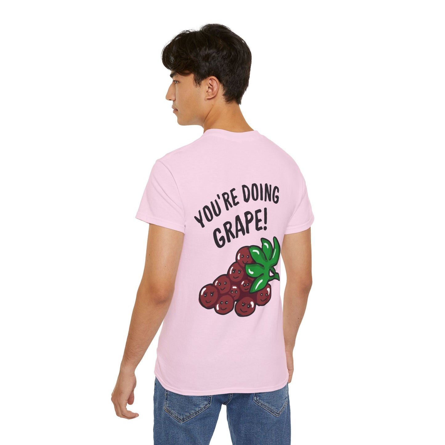 Fun Grape Graphic Tee - You're Doing Grape!