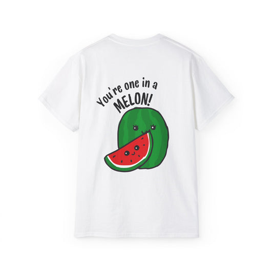 Fun Watermelon Graphic Tee - You're One in a Melon!