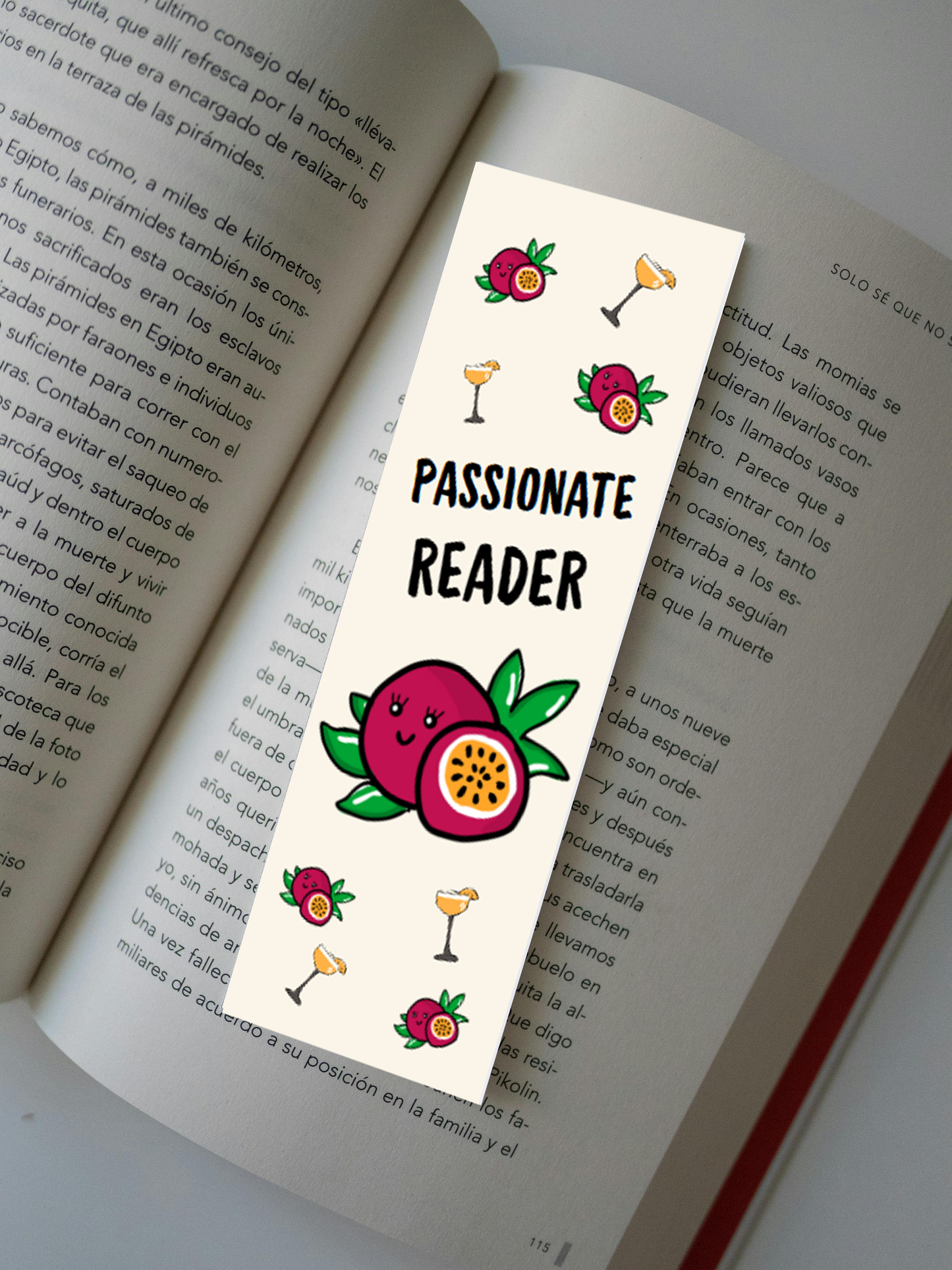 Bookmark - Passionate reader