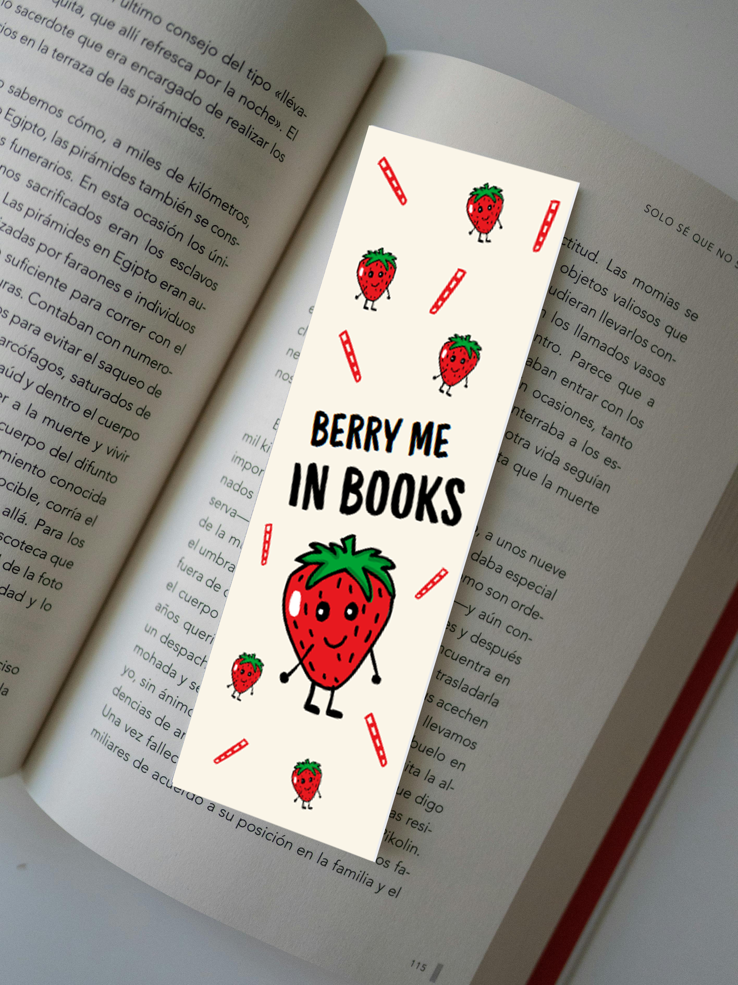 Bookmark - Berry me in books