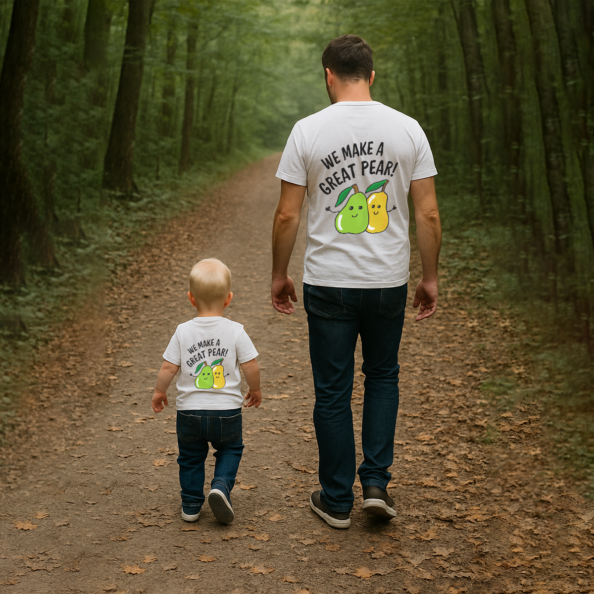 Cute Baby T-Shirt - We make a Great Pear