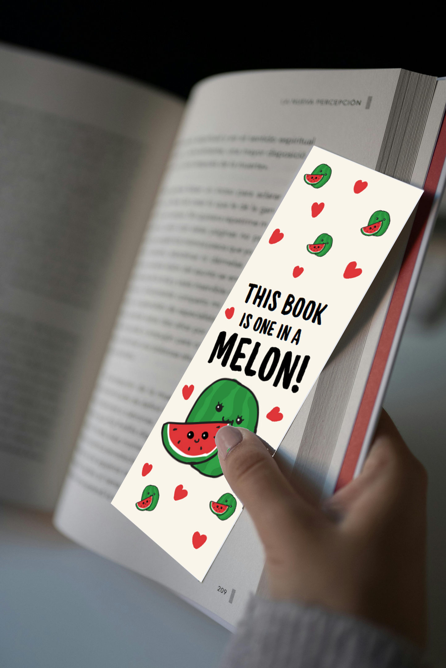 Bookmark - One in a Melon